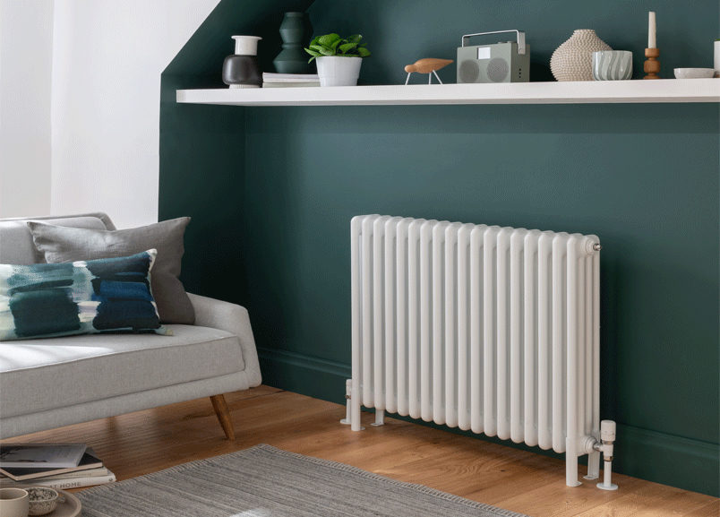 Ancona Stock White Column Radiator